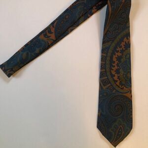 George Straith LTD Blue Print Necktie 👔